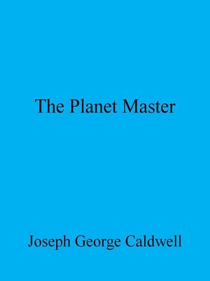 cover image of The Planet Master